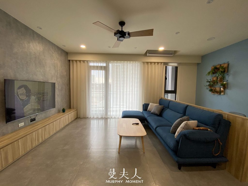 北歐風窗簾設計