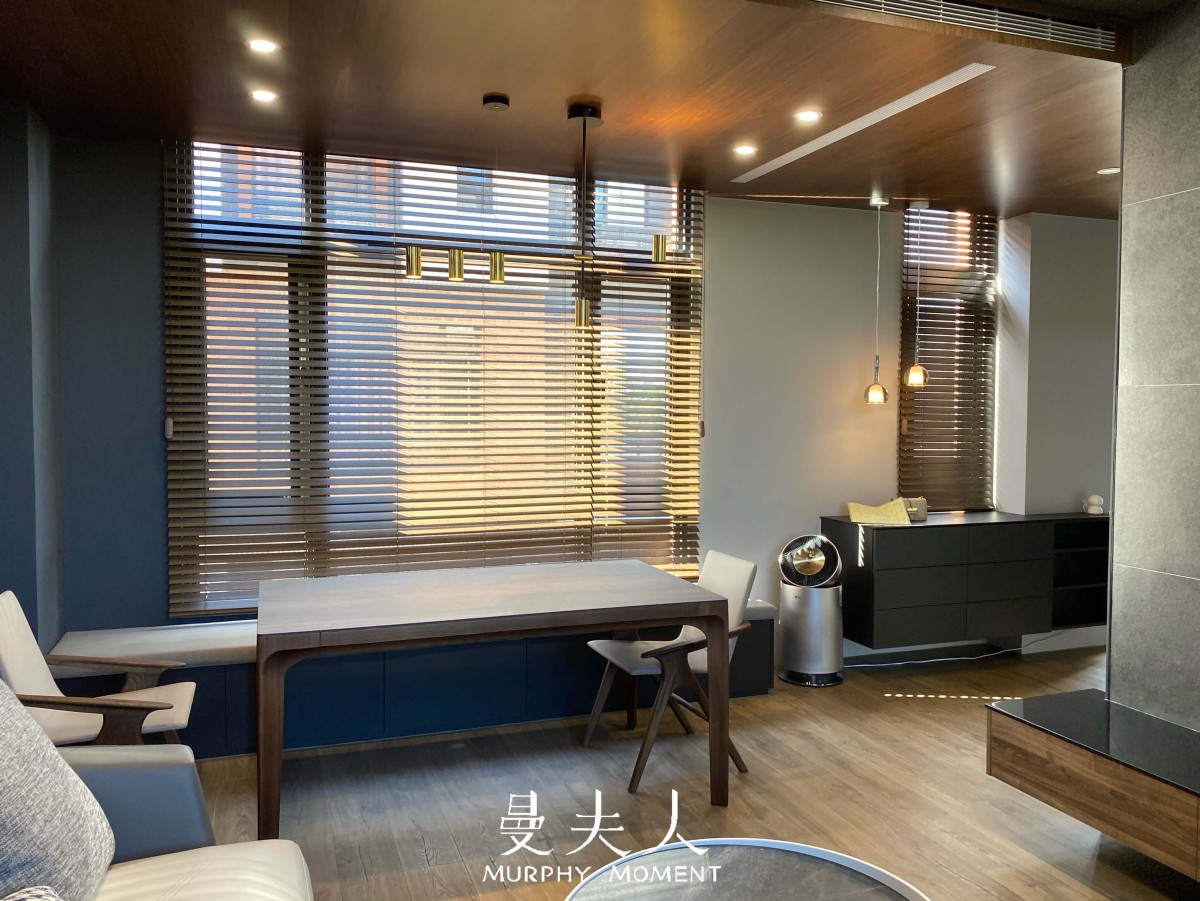 客廳工業風窗簾