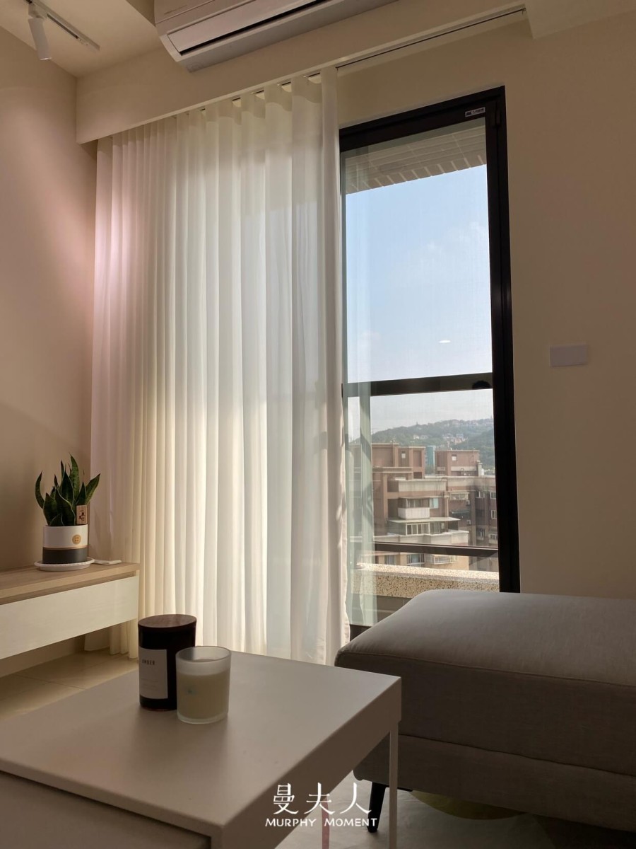 客廳紗簾 打造明亮客廳氛圍