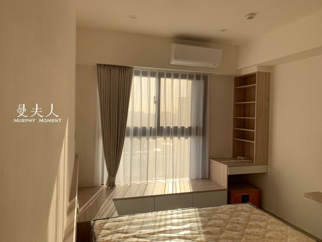 窗紗/紗簾 風格營造的利器 打造夢幻柔美的家 7 白色折景紗簾