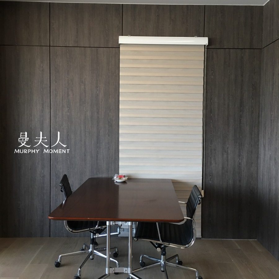 辦公室橫式柔紗簾