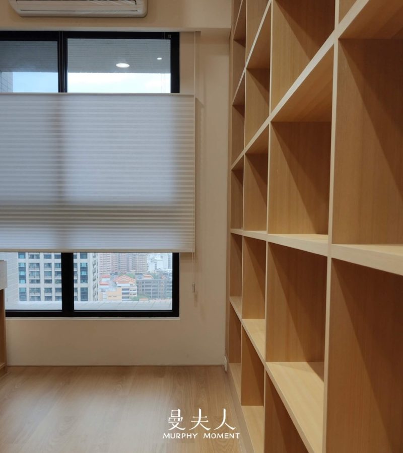 白色風琴簾 高透光性 維持室內良好採光